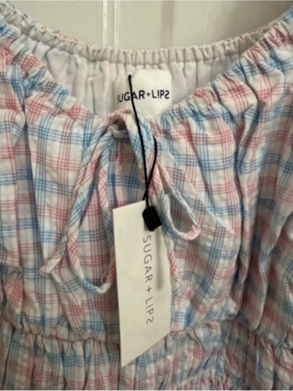 Sugar Lips Finders Gingham
Smocked Mini Dress - Picture 8 of 16